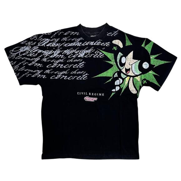 Civil Regime Other - Civil Regime X The Powerpuff Girls Made in a Lab American Classic Oversized Tee